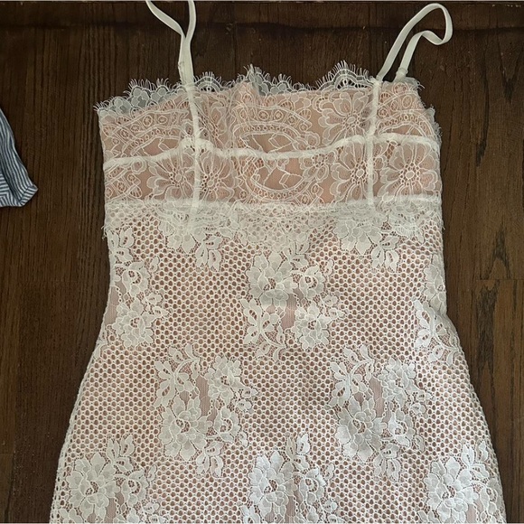 Small Majorelle Apollo Dress in Ivory - Picture 3 of 4